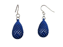 Load image into Gallery viewer, 3D Printed Jewelry Spiral Drop Earrings With Ball Inside
