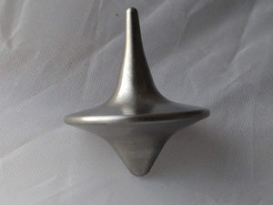 ShadowSpin Stainless Steel Shiny Precision Machined Spinning Top