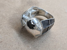 Load image into Gallery viewer, TIE Fighter Advanced Ring Squadron Imperial Vader Sterling Silver Ring