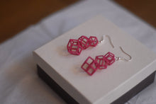 Load image into Gallery viewer, Rhombic Dodecahedron earrings