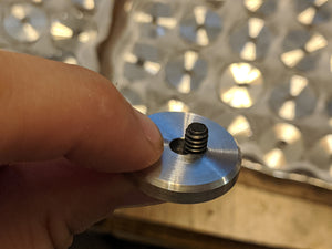 Cone knob greeblie centered or offset for pilot chest box